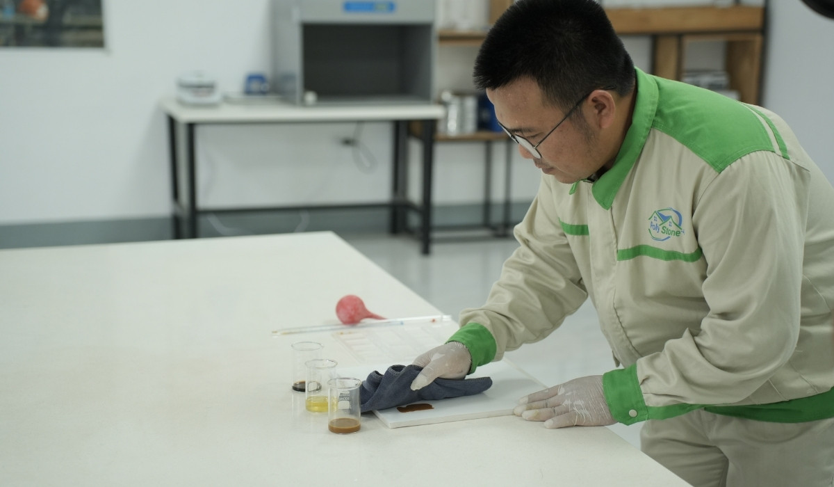 Stain Resistance Testing