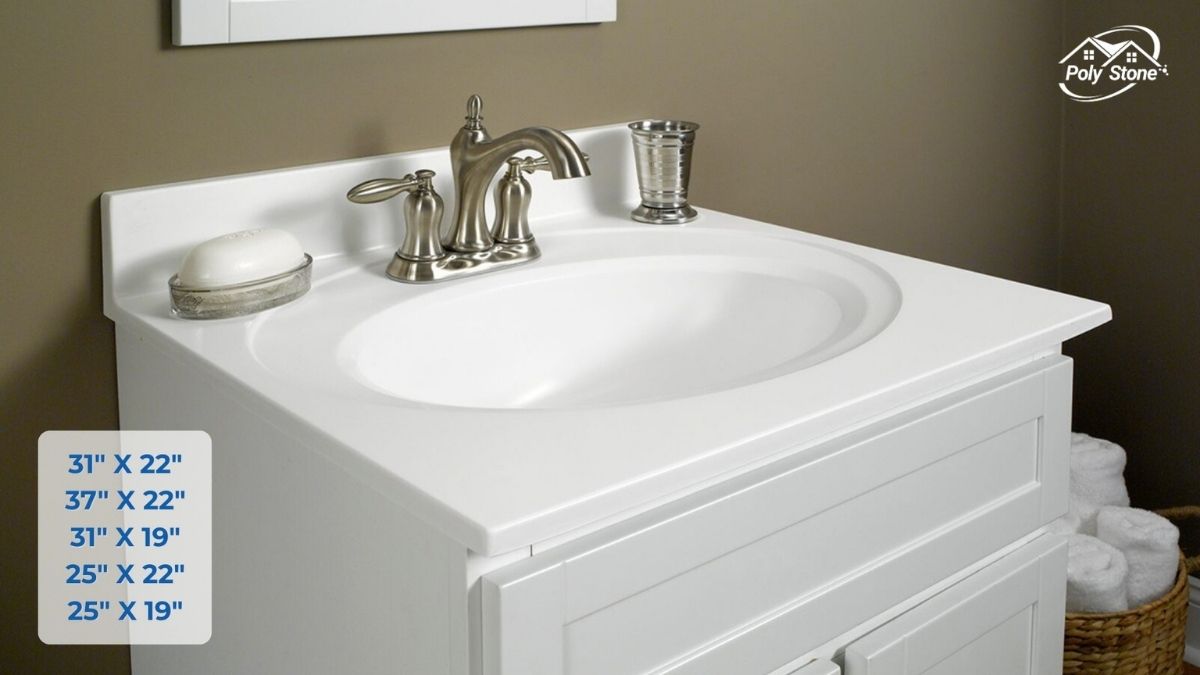 Popular Cultured Marble Vanity Tops for International Market