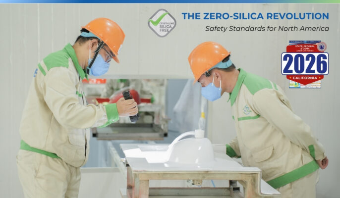 Zero Silica Cultured Marble: The New Safety Standard in North America