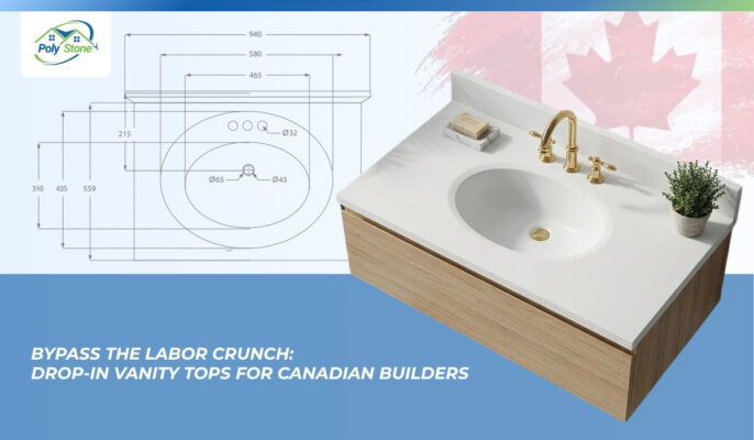 Beating Canada’s Labor Crunch: Vanity Tops That Install Faster and Keep Projects on Schedule