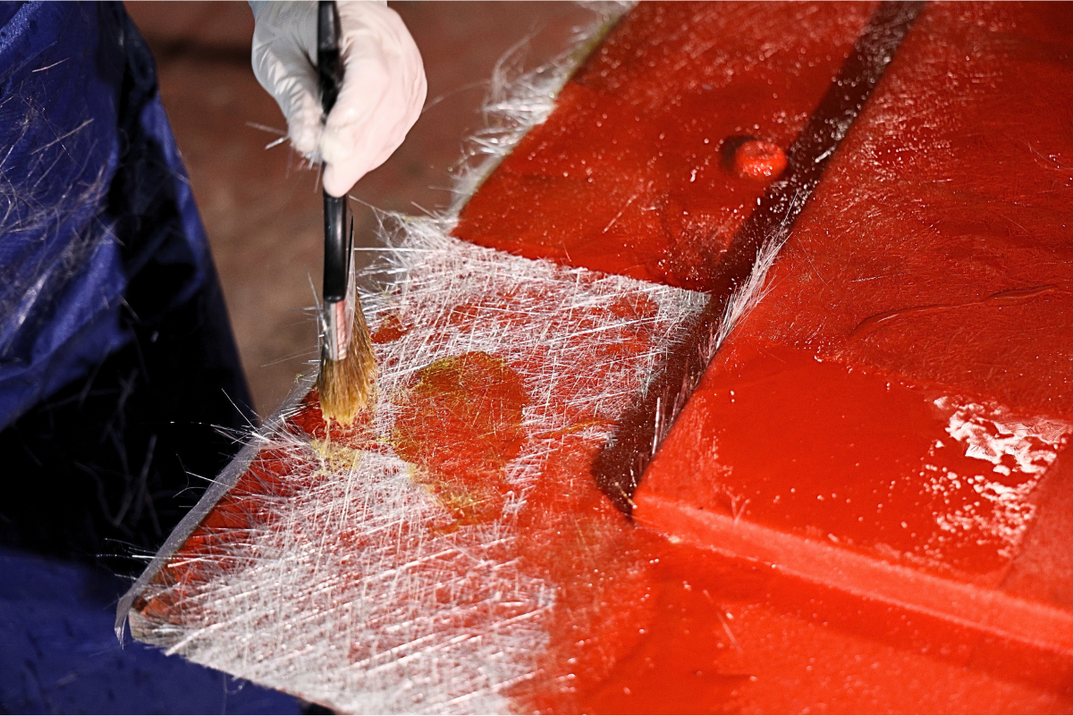 Step 4: Structural Fiberglass Reinforcement